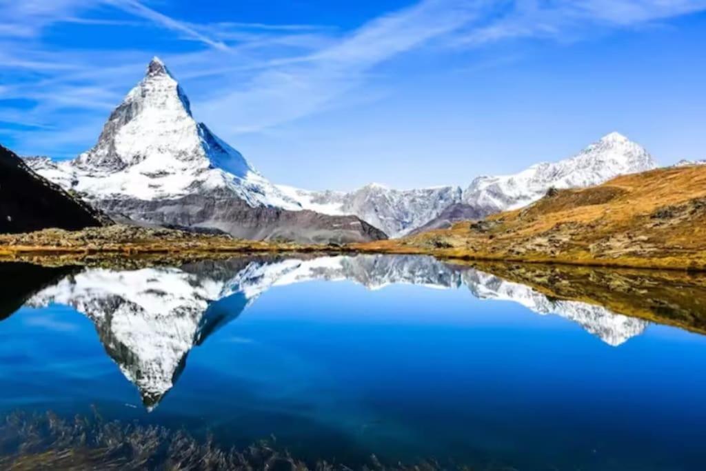 Panorama Apartment For 4 Near Zermatt Tasch Ngoại thất bức ảnh